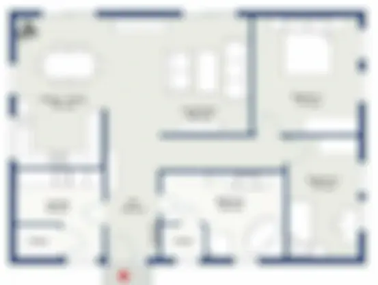 Atlanta Shilphata 1 BHK Sundeck Floor Plan